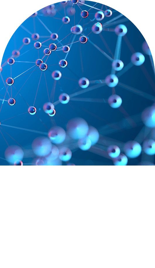 molecular structure digital concept