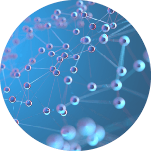 molecular structure digital concept