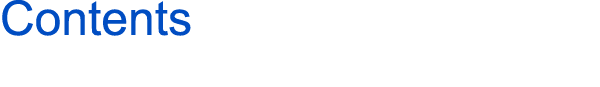 Contents