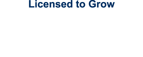 Licensed to Grow