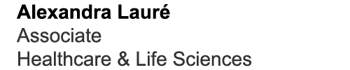 Alexandra Laur Associate Healthcare & Life Sciences