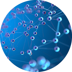 molecular structure digital concept