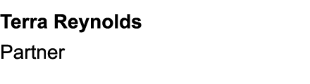 Terra Reynolds Partner