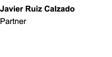 Javier Ruiz Calzado Partner