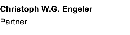 Christoph W.G. Engeler Partner