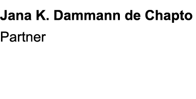 Jana K. Dammann de Chapto Partner
