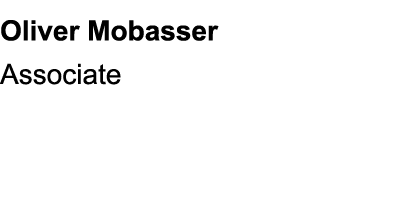 Oliver Mobasser Associate