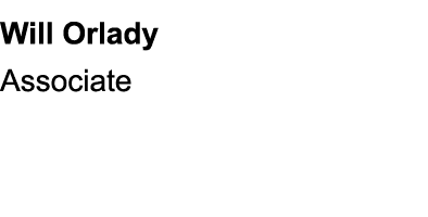 Will Orlady Associate