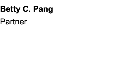 Betty C. Pang Partner