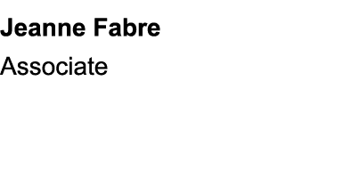 Jeanne Fabre Associate