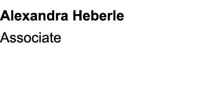 Alexandra Heberle Associate