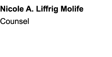 Nicole A. Liffrig Molife Counsel