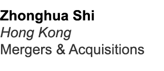 Zhonghua Shi Hong Kong Mergers & Acquisitions