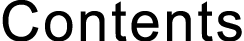 Contents