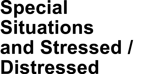 Special Situations and Stressed / Distressed