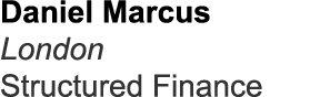 Daniel Marcus London Structured Finance