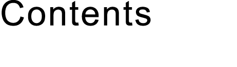 Contents