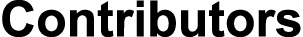 Contributors