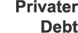 Privater Debt
