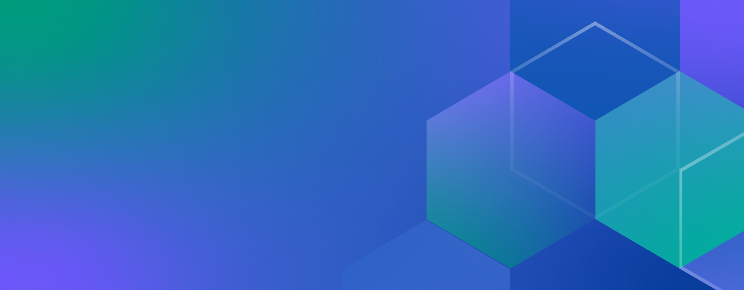 A blue and purple geometric design. Description generated by AI