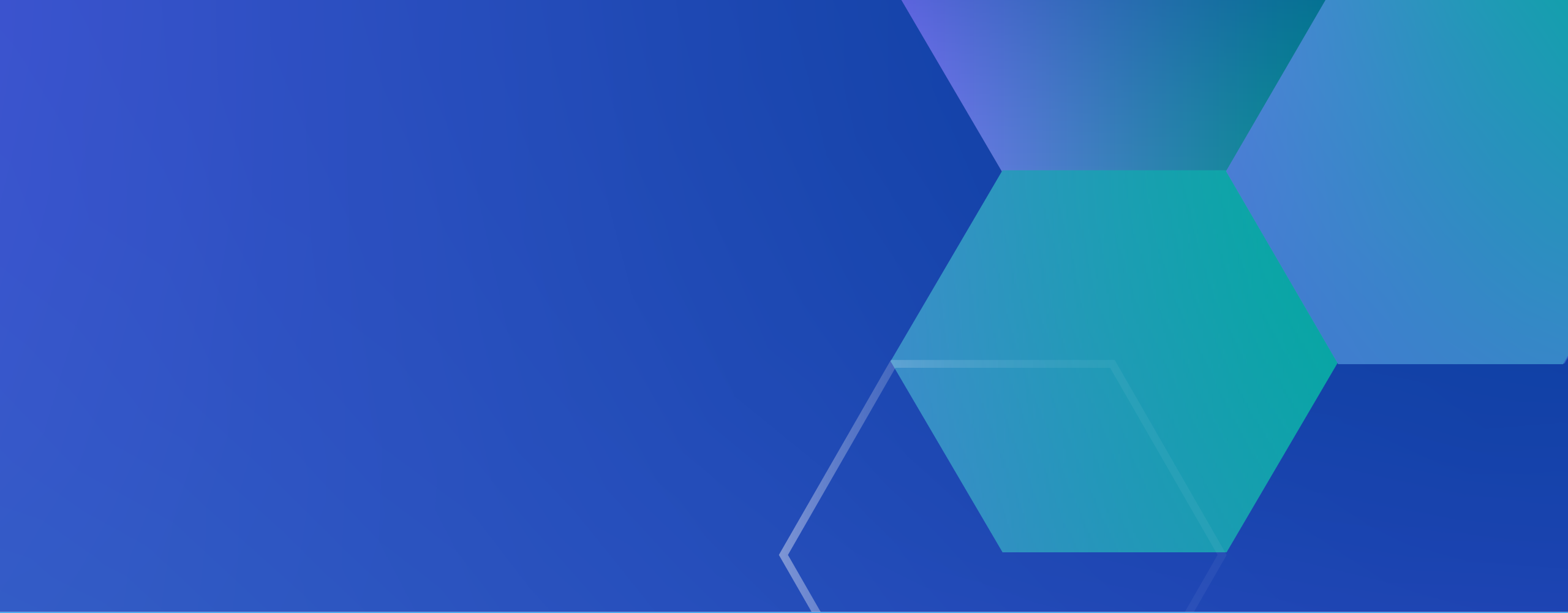 A blue and purple geometric design. Description generated by AI