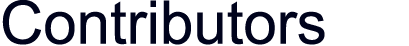 Contributors
